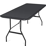 KESSER® Buffettisch Tisch klappbar Kunststoff 183x76 cm Campingtisch Partytisch Klapptisch...