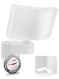 MATO Lumax LED Strahler Wand Außen - 30W Wand Außenleuchte inkl. Eck-Adapter - 3000K warmweiß,...