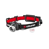 Ledlenser H8R Stirnlampe LED, aufladbar mit Lithium 18650 Akku, 600 Lumen, fokussierbar, bis zu 120h...
