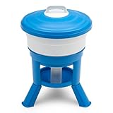 Agrarzone Geflügeltränkeeimer 30 L mit Füßen - robuste Hühnertränke mit Tragegriff -...