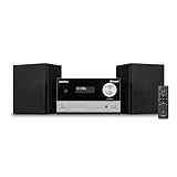 MEDION E64088 Micro Audio System Kompaktanlage (DAB+, CD-Player. PLL UKW Radio, Bluetooth, USB...