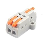 JOYELEC 20 Stück Verbindungsklemmen,D1-2 Schnellanschlussklemme Kabelverbinder,Kompakten...