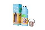 BINGO BLITZ - Thermoflasche aus Edelstahl, doppellagig, offizielles Lizenzprodukt von BINGO BLITZ