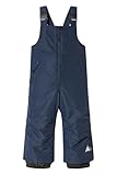 Generisch Kinder-Schneehose wasserdicht mit Thermolite & Bionic-Finish Eco (Navy, 86-92)
