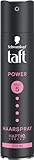 Schwarzkopf Taft Haarspray Power Cashmere (250 ml), Haltegrad 5 Haarstyling, Haarspray für...