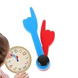 Ersatzset für Uhrwerke – pädagogische Zeiger | Zeiger für Kinder, Mädchen, Teenager,...