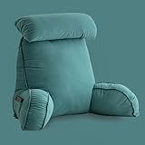 GWFBLID Sleepling Rückenkissen Bettstuhlkissen Keilkissen für Bett und Sofa Lendenkissen...