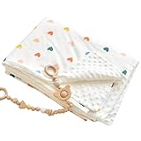 Montesy Schöne Baby-Umschlag-Decke, Baumwolldecken, weich und atmungsaktiv, Kinderzimmerdecke für...