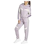 adidas Women's Boldblock Track Suit Trainingsanzug, preloved fig/Shadow Violet, L