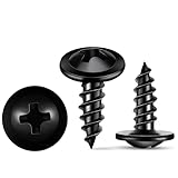 100 Stück 4,2 x 12 mm Holzschrauben Tellerkopf, PH2-Antrieb Bit Inklusive, Kohlenstoffstahl 8.8,...