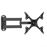 TV Wandhalterung einziehbar und schwenkbar mit 360 Grad Drehung für 14 37 Zoll Bildschirme und...