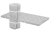 Fillikid Reisebettmatratze 60 x 120 cm | Baby-Matratze gerollt | Bettmatratze atmungsaktiv |...