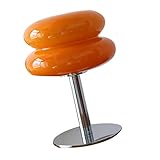 CHICIRIS Eierkuchen-Glas-Tischlampe, Niedliche, Energieeffiziente USB-Schreibtischlampe für...