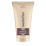 Wellaflex Power Hold Haargel für Frauen | Bis zu 24 Std. anhaltender ultra starker Halt | Sanft zur...