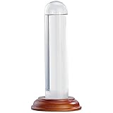 PEARL Stormglas: FitzRoy-Sturmglas (Barometer) aus echtem Glas, 17 cm (Fitzroy Wetterstation,...