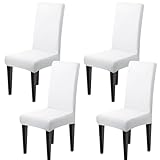 Dioxide Stuhlhussen 4er Set Stretch Stuhlhussen Schwingstühle Elastische Hussen Stuhlbezug...