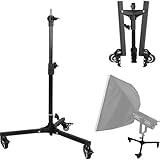 Galgenstativ,Lampenstativ,Licht stativ,Lichtstativ mit Umlenkrolle,Teleskopierbar und...
