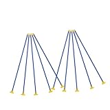 ibasenice 10 Stück Teiliges Saugnapfpfeil Sichere Spielpfeile ohne Spitzen Verbessert Hand Auge...