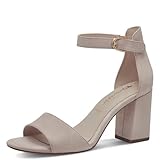Tamaris Sandalette Damen Vegan Elegant beige,EU 42