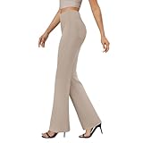 szvbofueck Yogahose Damen Mit Taschen - Jogginghose Weite Bein Sporthose High Waist Schlaghose...