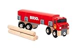 BRIO 33657 Holztransporter mit Magnetladung