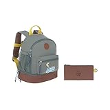 LÄSSIG Kinderrucksack mit Brustgurt Kindergartentasche Kindergartenrucksack 27 cm, 4,5 Liter oben,...