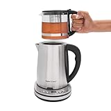 awolsrgiop Teekocher 3.5 L, 1500W Edelstahl-Wasserkocher Tea Maker Tee Maschine mit Glasteekanne &...