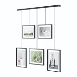 Umbra Exhibit Foto Collage Bilderrahmen – Flexibles Bilderrahmen-Set zur Horizontalen und...