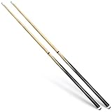 VANLAN Billard-Queue-Sticks Billard-Queues, 2 Stück, 147,3 cm, Billardspitzen, 13 mm, Hausbar,...