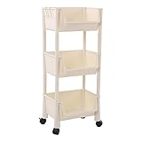 Haofy LAVEN Kompakter Rollorganizer mit Feststellbaren Rädern, Multifunktionaler Mobiler...