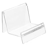 IMIKEYA 5 Stück Teiliges Transparentes PC kunststoff Wallet Display Rack Vielseitiger Tischkarten...