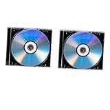 Hohopeti 2 Sätze Blank Cd R Discs mit Jewel Case Box Große Speicherkapazität Beschreibbare...