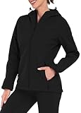 EnduaReve Softshelljacke Damen Wasserdichte Übergangsjacke Atmungsaktive Regenjacke Winddichte...