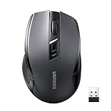 UGREEN 2.4G Maus kabellos mit 4000 DPI, Ergonomisches Design, Wireless Mouse mit USB Empfänger, 18...