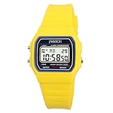 JWATCH Casual Sport Watch Vintage Collection Unisex Digital Armbanduhr 30M wasserdichte Sportuhr...