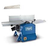 Scheppach HMS1080 Abricht & Dickenhobel | Inkl. 1 Paar Ersatzmesser | Hobelmaschine 230V 1500W |...