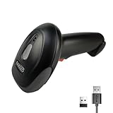 YANZEO L6811 Barcode Scanner 1D Wireless Barcode Reader 2.4G und USB Kabel Handheld Barcode Scanner...