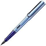 LAMY AL-star aquatic Füllfederhalter mit ergonomischem Griff und polierter Stahlfeder in der...