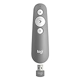 Logitech R500 Presenter, Kabellose Bluetooth und 2.4 GHz Verbindung via USB-Empfänger, Roter...