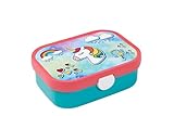 Mepal Brotdose Kinder - Bento Box Kinder - Brotdose Kinder mit Fächern & Gabel - Meal Prep Box mit...