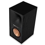 Klipsch R-50M Black (Paar) Regallautsprecher, Schwarz, 5,25 Zoll, 75 W, 300 W, 8 Ohm