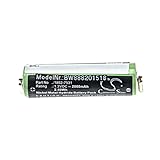 vhbw Akku Ersatz für Wella KR-800 AAE für Rasierer Haarschneider (2000mAh, 1,2V, NiMH)