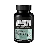 ESN Magnesium Caps, 120 Kapseln, 194 mg Magnesium pro Tagesportion - Magnesiumbisglycinat-Kapseln,...