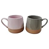 BEZORR Kaffeetassen-Set mit 2 Stück, personalisierte Keramik Tasse für Kaffee (400 ml),...