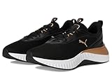 PUMA Damen Softride Sera Cross Training Shoes Sneaker, Schwarz-Gold Ah25, 41 EU