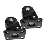 ZJXANMZ Schwerlast-Stuhlrollen-Set, 2-teilig, tragbare Lastenrollen für Bürostühle mit...