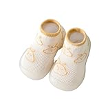 LOIJMK Atmungsaktive Baby-Kleinkindschuhe und -socken aus Mesh für Frühjahr/. Bequeme, rutschfeste...