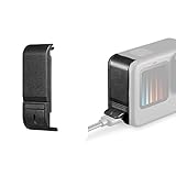 Fututech Akkudeckel für GoPro Hero 13 12 11 10 9, Schwarz, Seitenschutz, Ladeanschluss, Zubehör,...