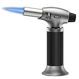 Sondiko Crème Brulée Brenner, Flambierbrenner, Nachfüllbarer Bunsenbrenner Küche, Lötbrenner...