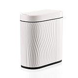 sapisecret Automatischer Mülleimer mit Sensor 8L - Elektrischer Mülleimer mit Deckel für Küche &...